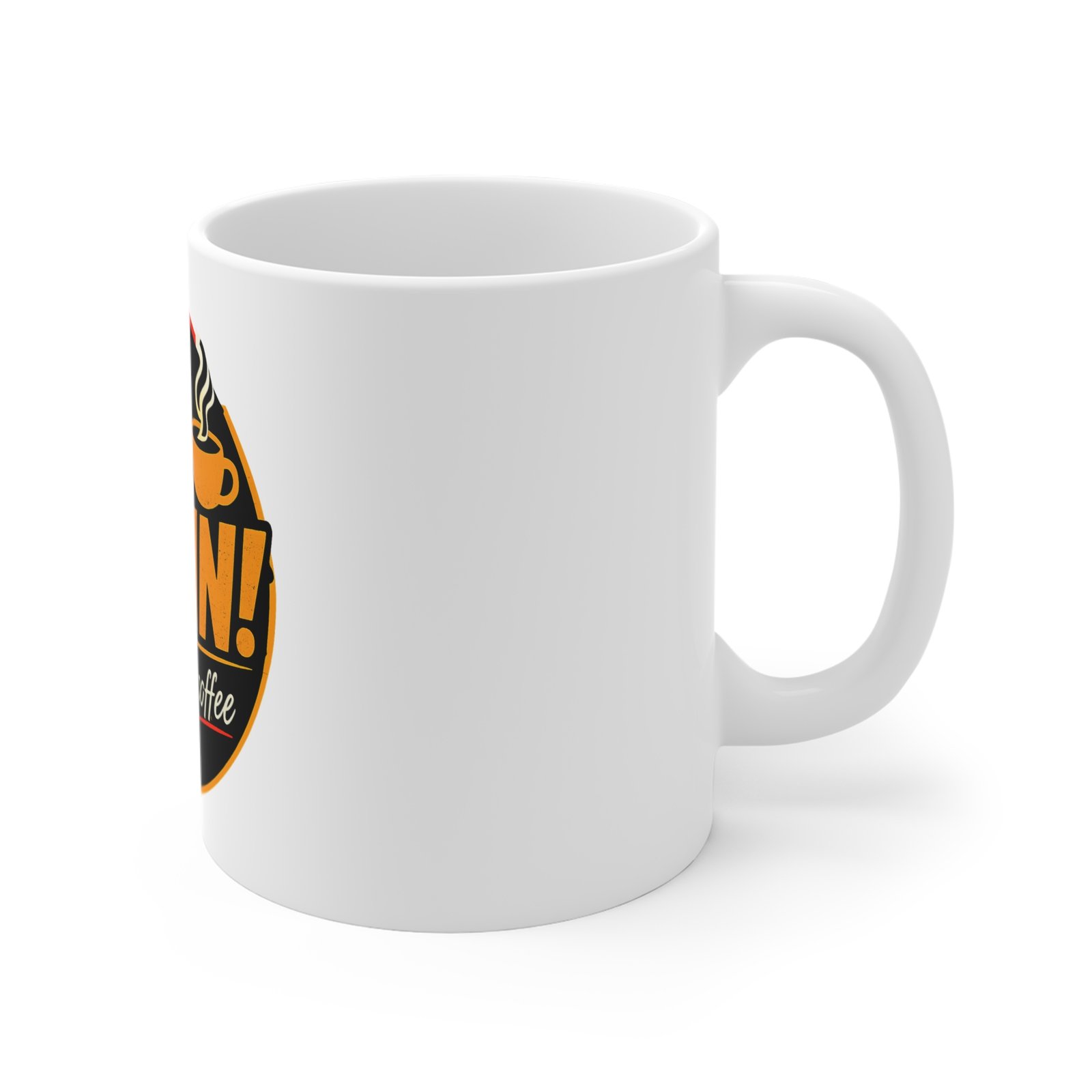 Coffee Mug — "Got Damn! That's Good Coffee" Retro Logo - Image 3