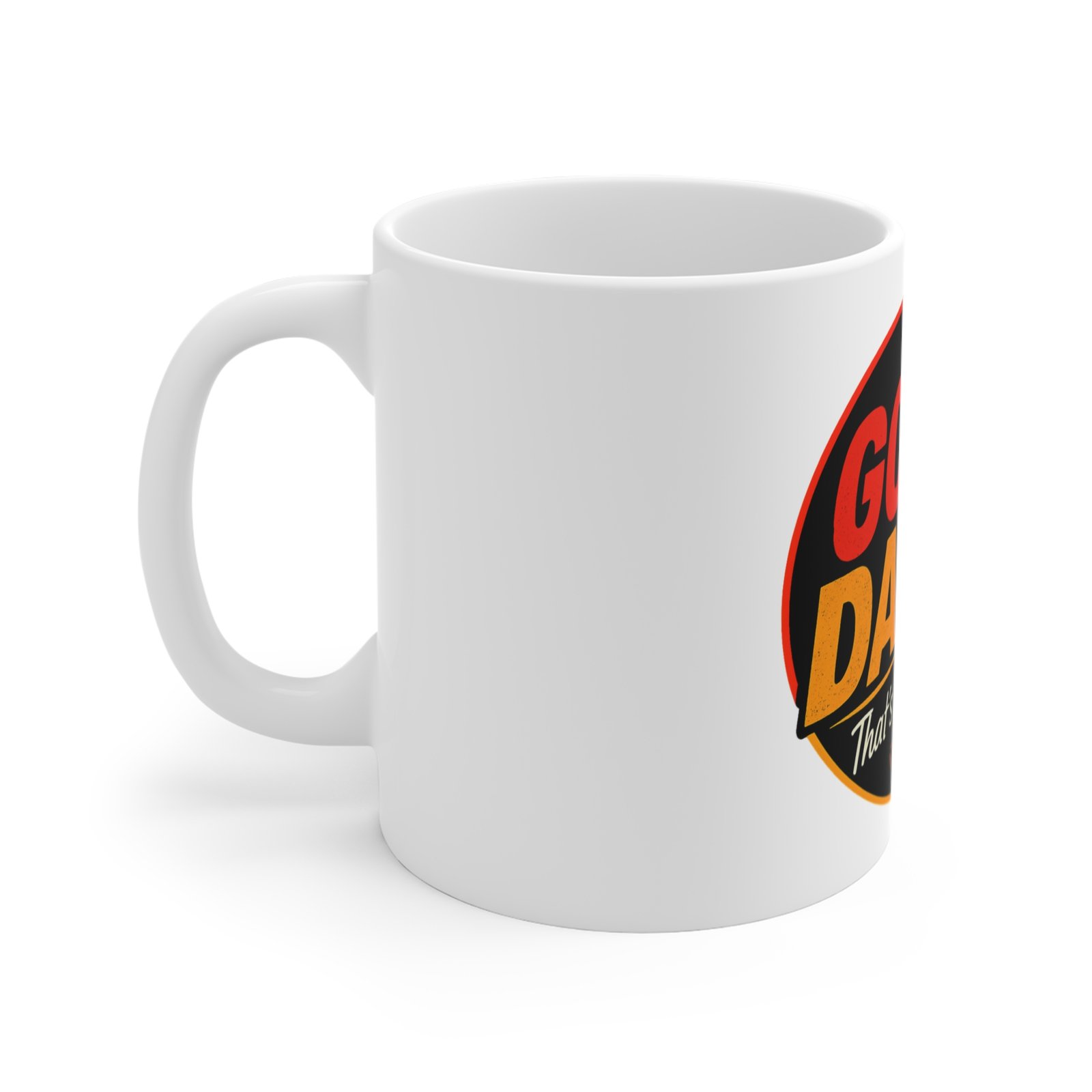 Coffee Mug — "Got Damn! That's Good Coffee" Retro Logo - Image 2