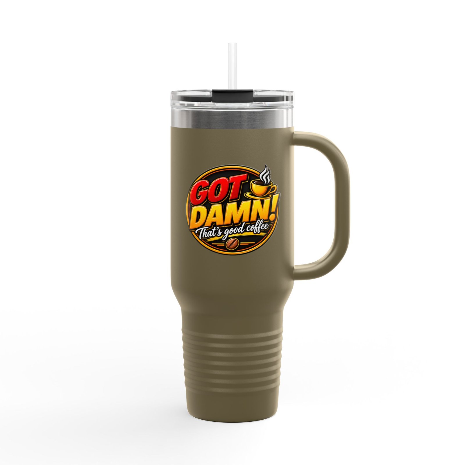 Copy of 40oz Insulated Travel Mug — "Got Damn! That's Good Coffee" Thermal Tumbler - Image 14
