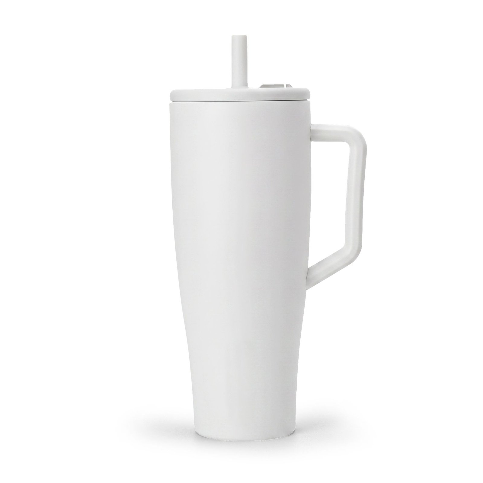 40oz Insulated Tumbler with Handle & Lid — Engravable Stainless Travel Mug - Image 4