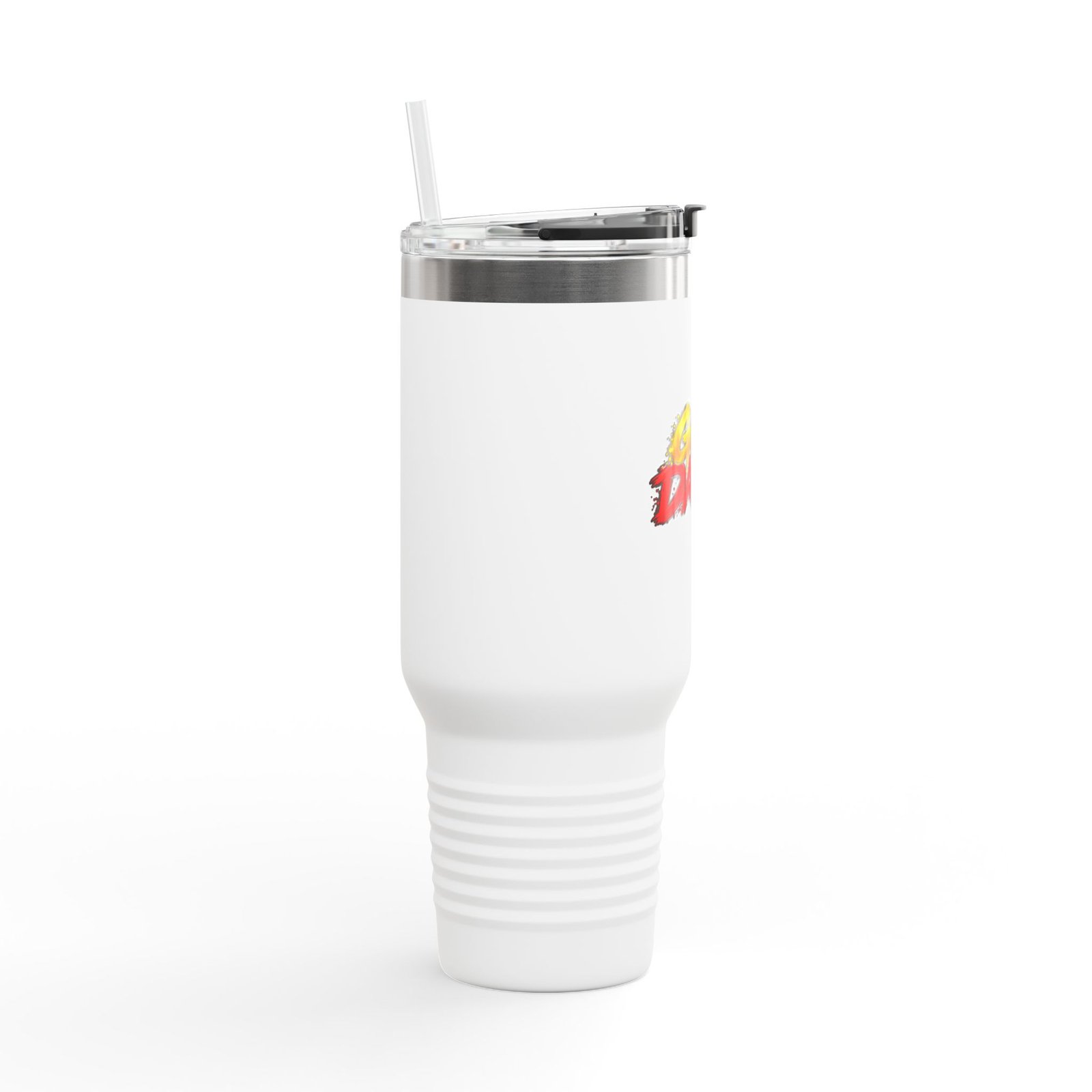 Got Damn! 40oz Insulated Travel Mug — Large Stainless Steel Tumbler with Lid & Straw - Image 5