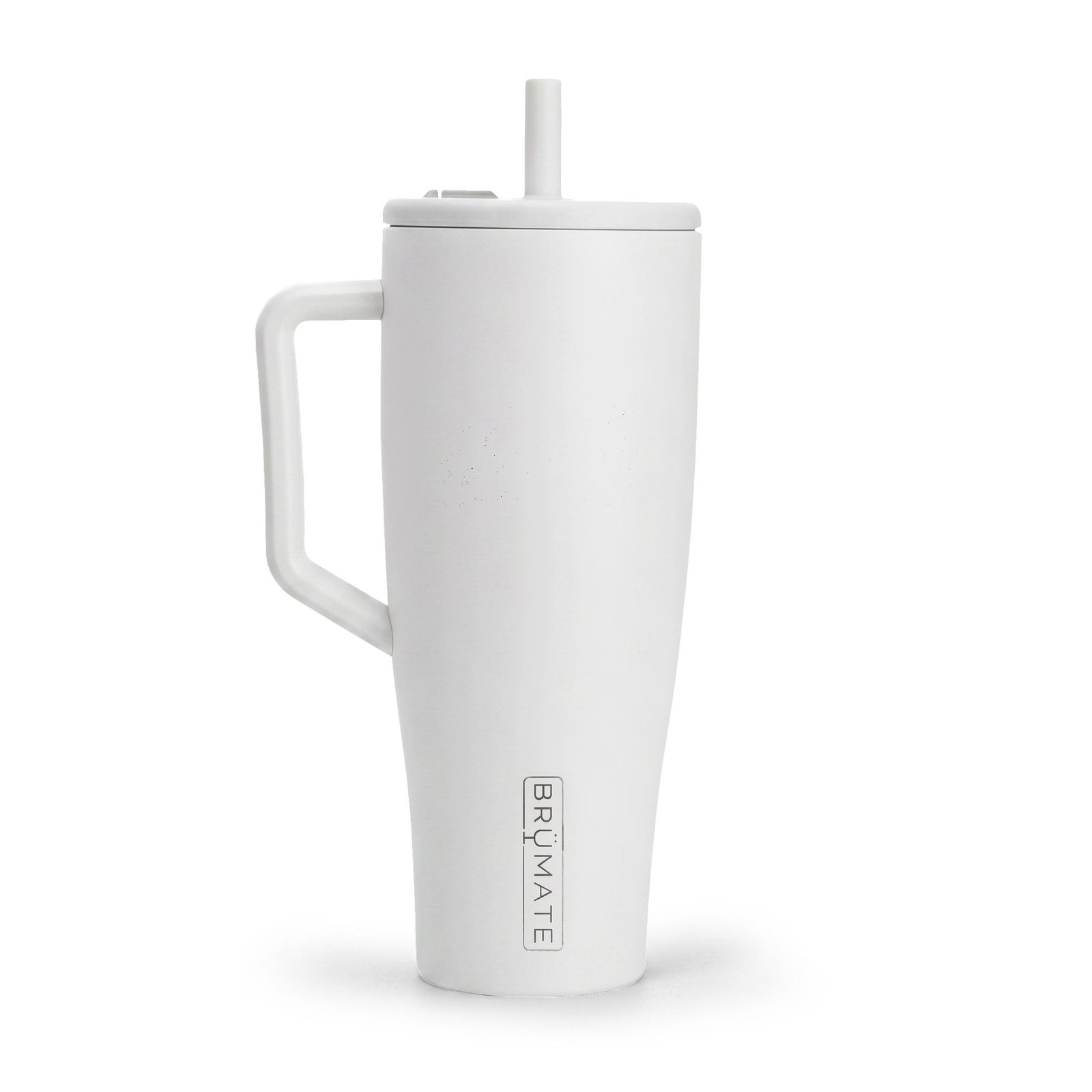 40oz Insulated Tumbler with Handle & Lid — Engravable Stainless Travel Mug - Image 3