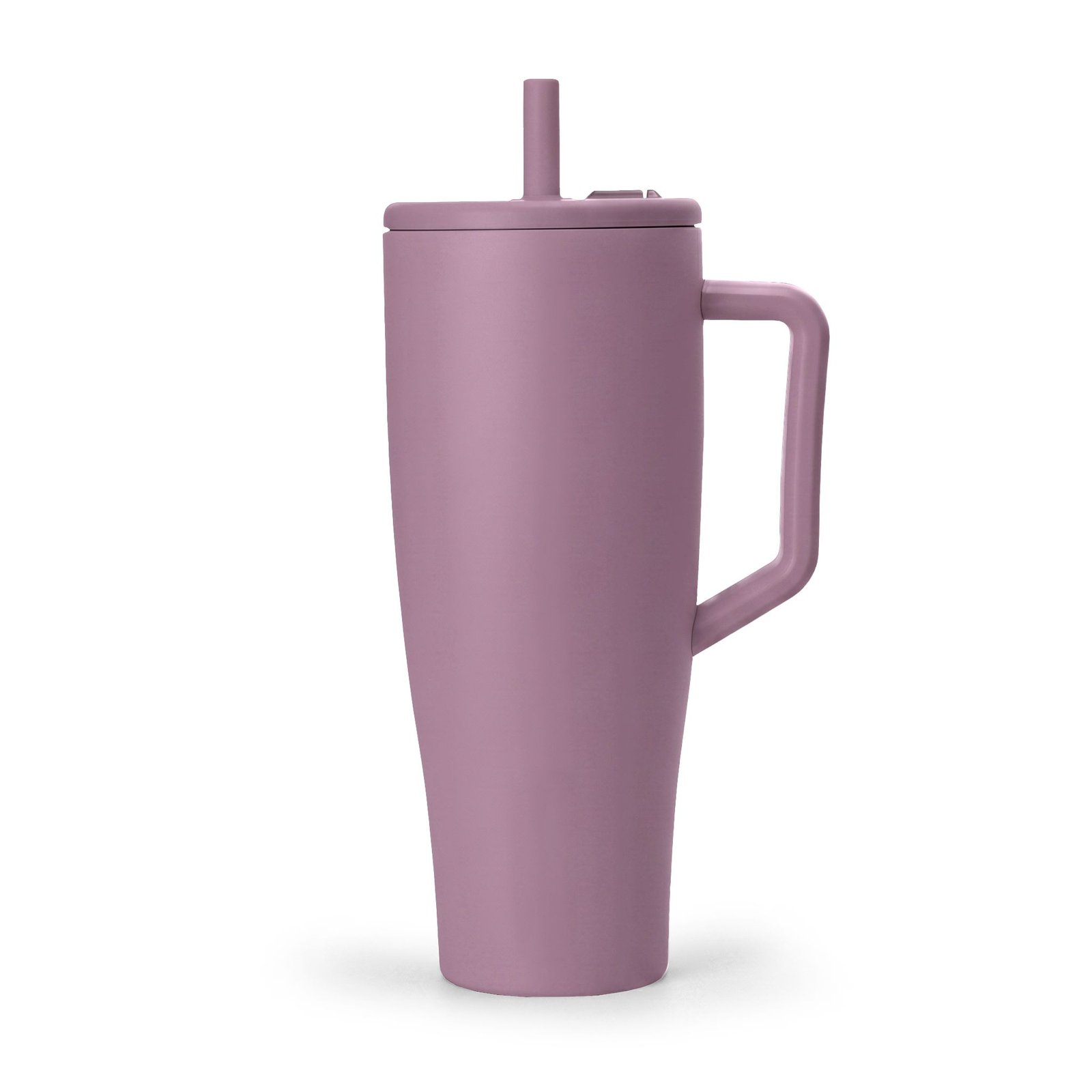 40oz Insulated Tumbler with Handle & Lid — Engravable Stainless Travel Mug - Image 10