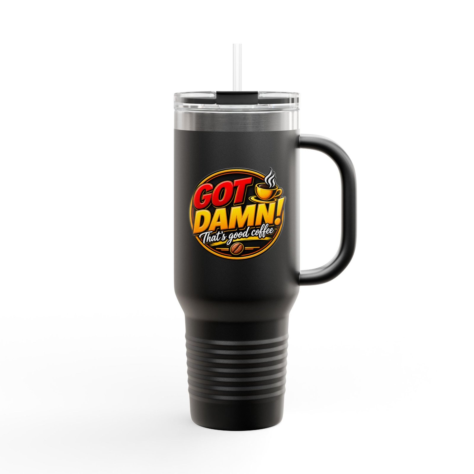 Copy of 40oz Insulated Travel Mug — "Got Damn! That's Good Coffee" Thermal Tumbler - Image 10