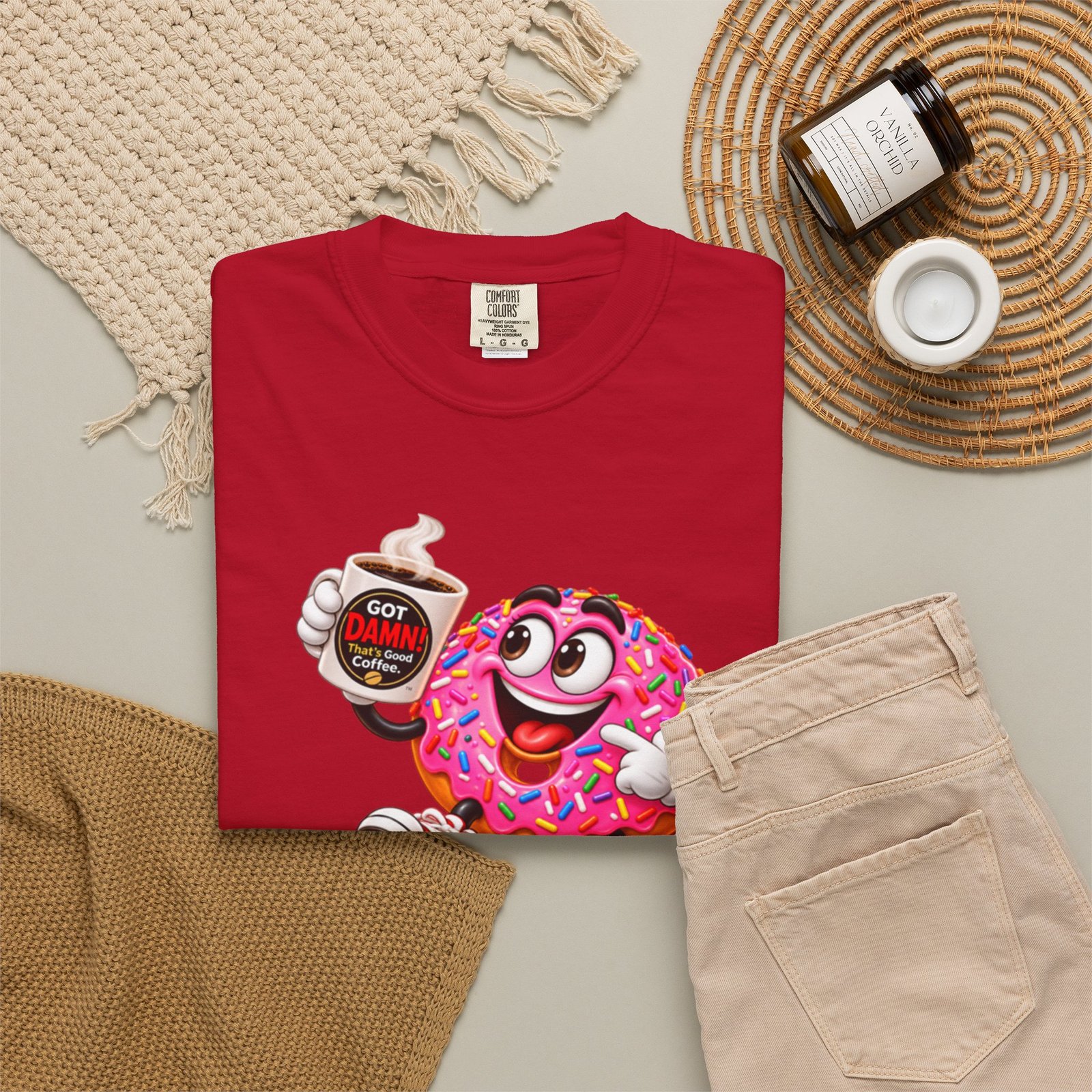 Got Damn That’s Good Donut Graphic T-Shirt - Image 48