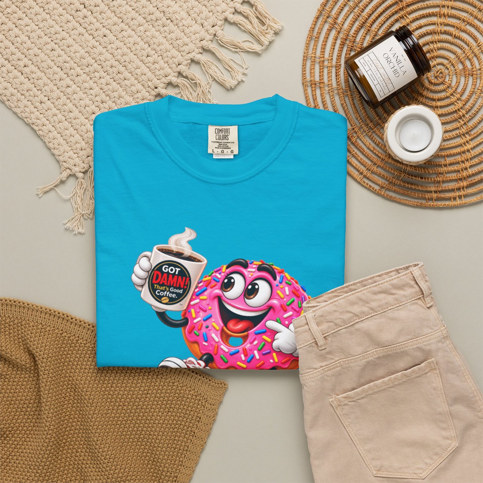Got Damn That’s Good Donut Graphic T-Shirt - Image 32