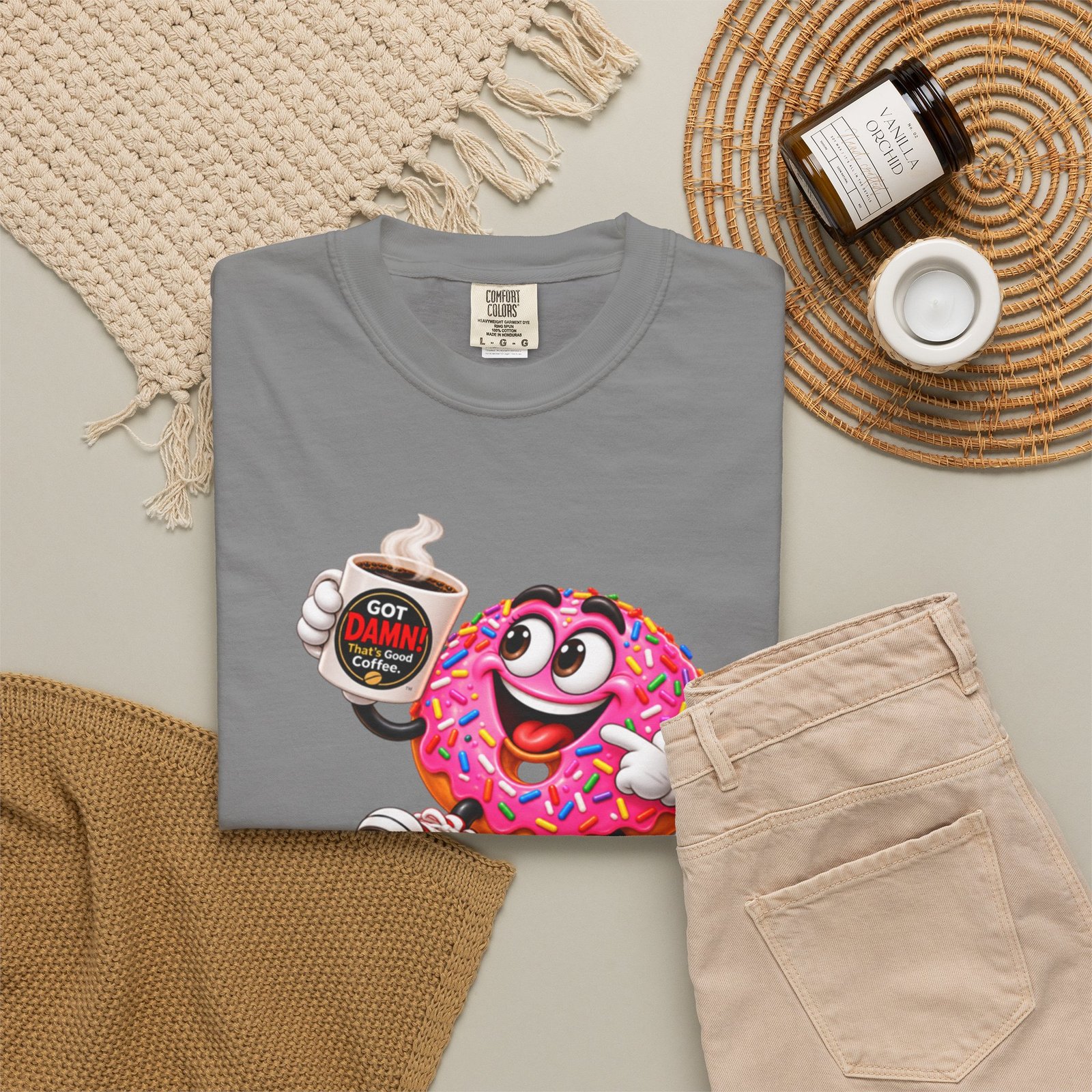 Got Damn That’s Good Donut Graphic T-Shirt - Image 20