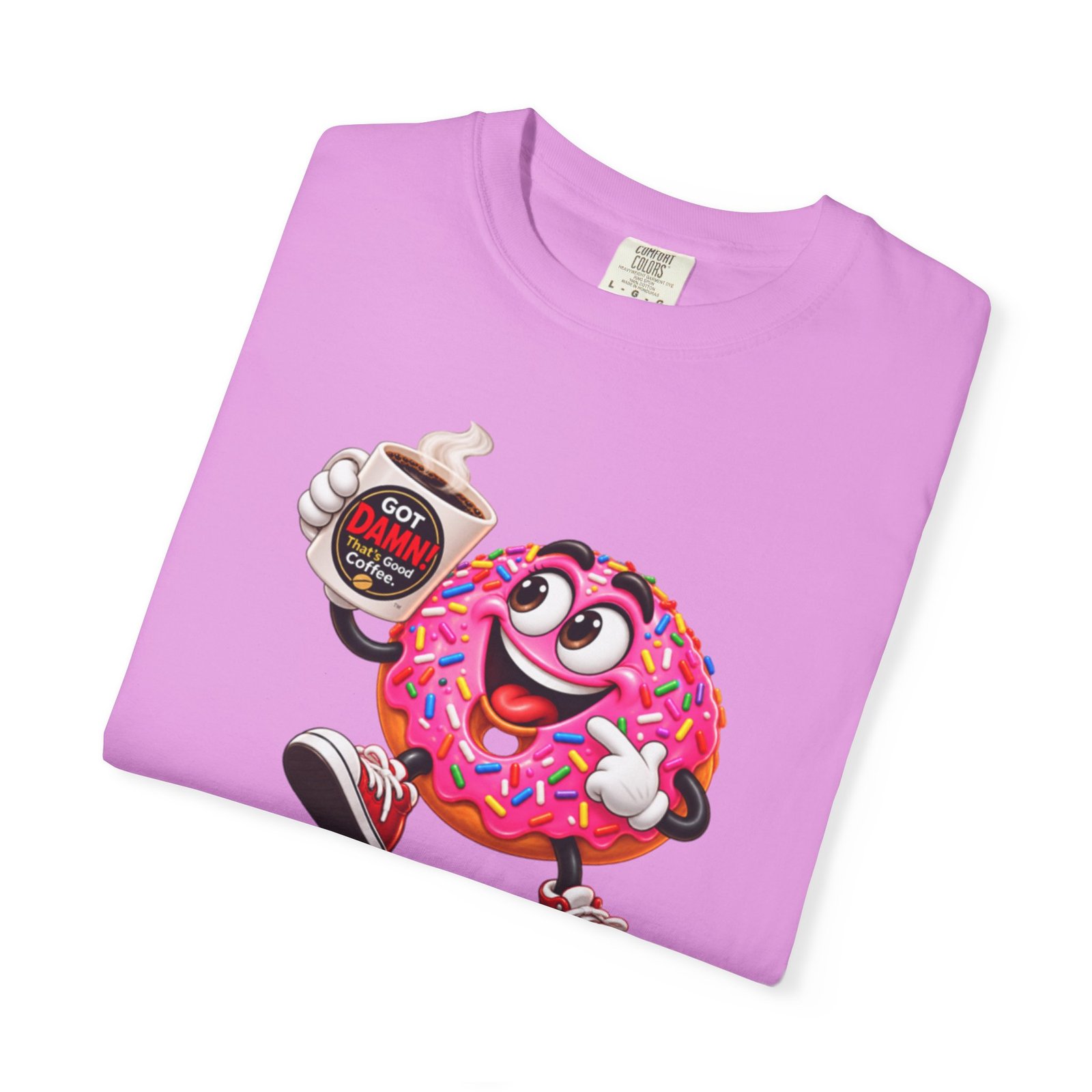 Got Damn That’s Good Donut Graphic T-Shirt - Image 43