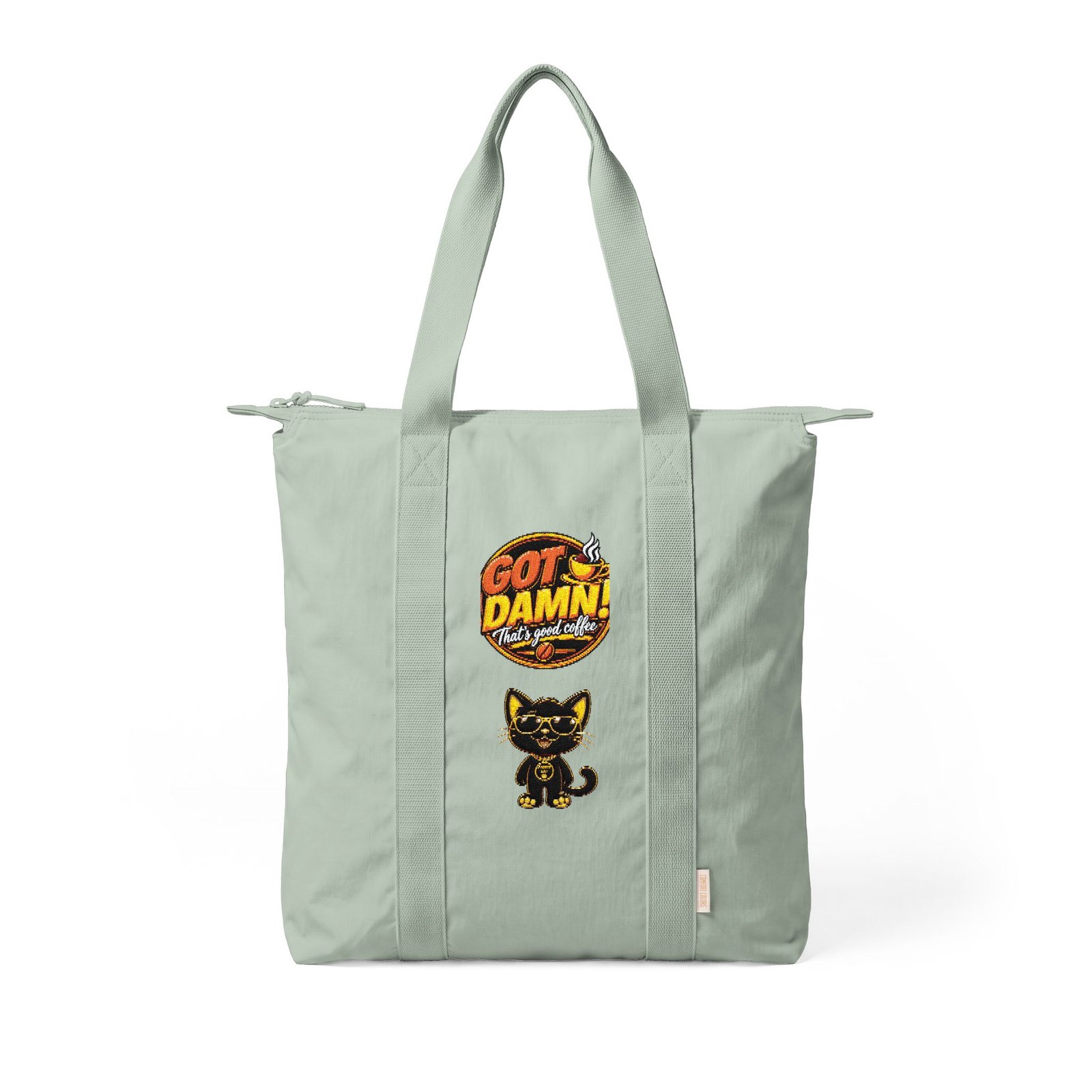 Cat Dammit Graphic Carry-All Tote Bag