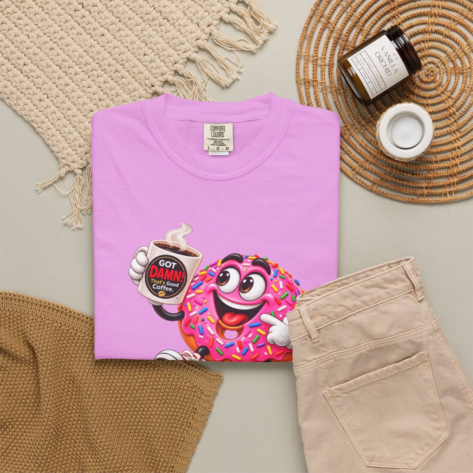 Got Damn That’s Good Donut Graphic T-Shirt - Image 44