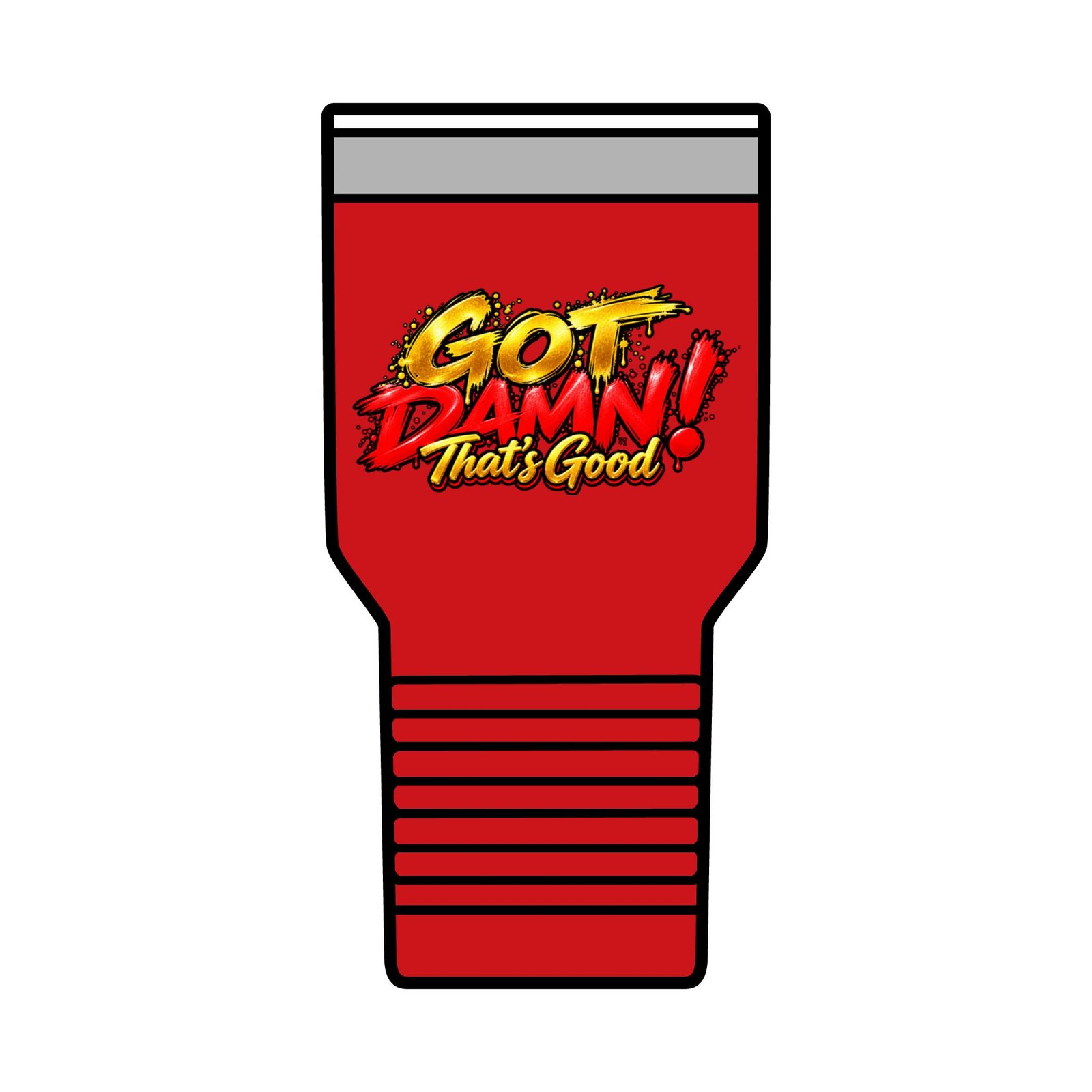 “Got Damn, That’s Good!” 30oz Insulated Tumbler - Image 5