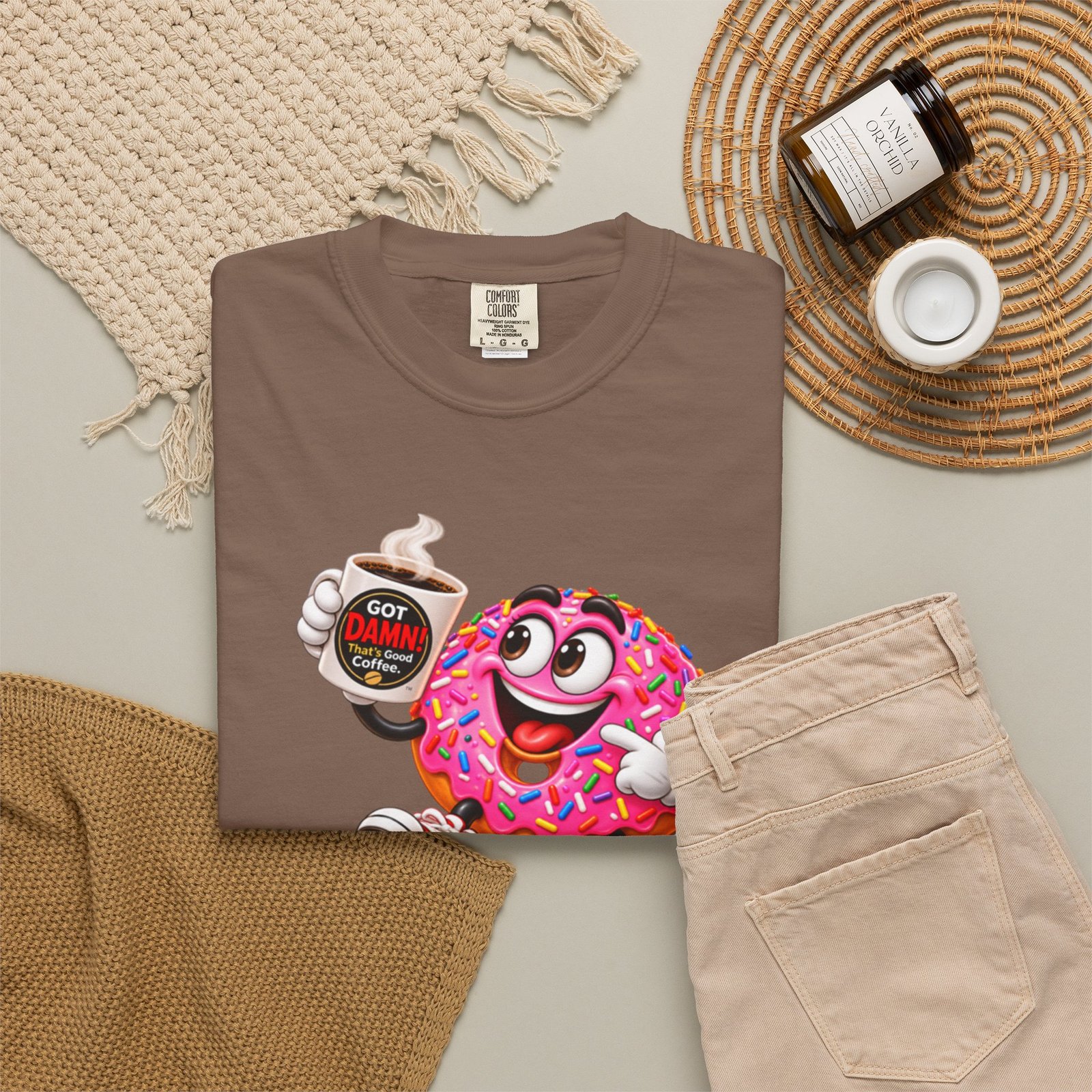 Got Damn That’s Good Donut Graphic T-Shirt - Image 12