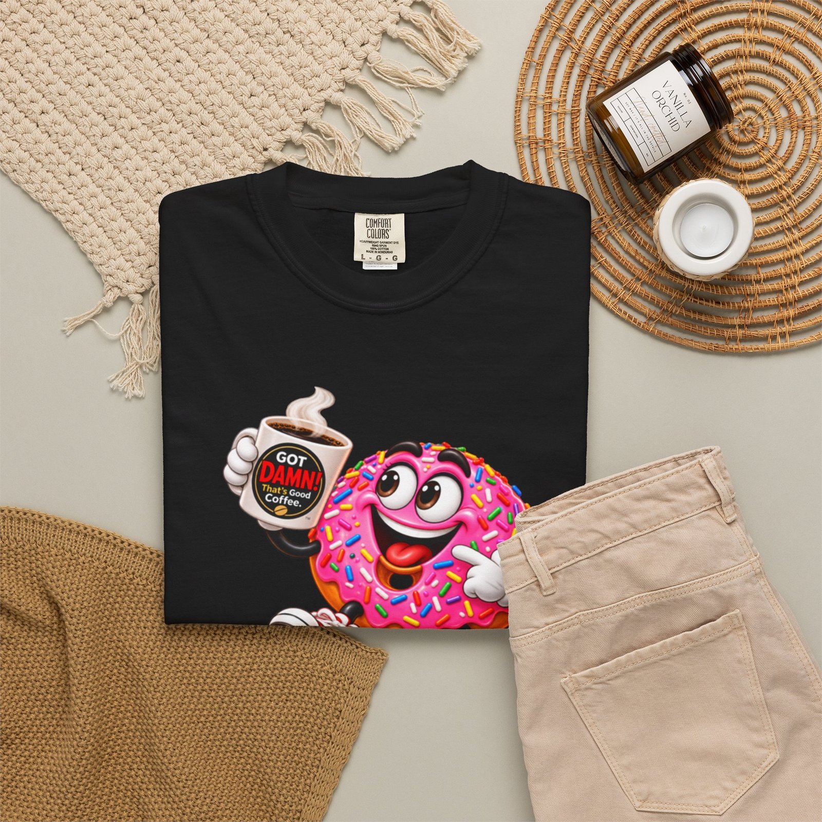 Got Damn That’s Good Donut Graphic T-Shirt - Image 40
